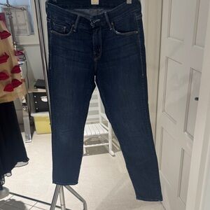 MOTHER Men's Dark Blue Skinny Jeans